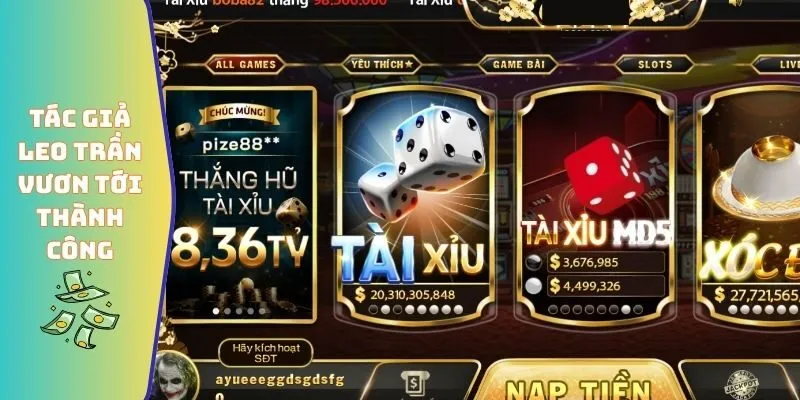 Tác giả GO88 4 Tác giả Leo Trần vươn tới thành công